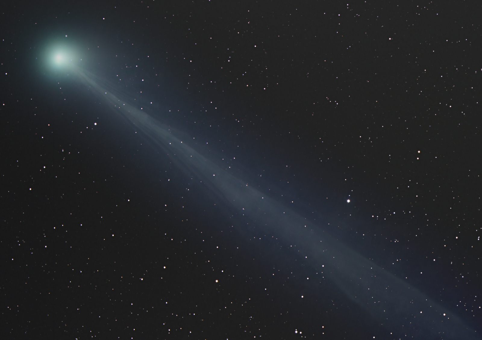 The Ghostly Tail of Comet SWAN