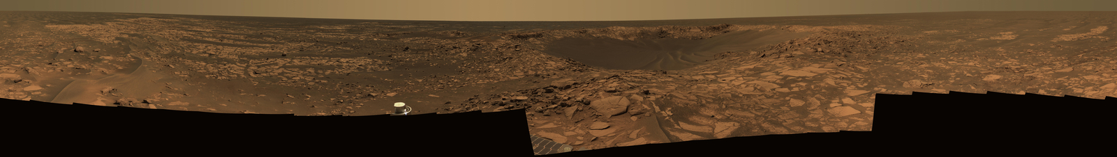 Beagle Crater on Mars