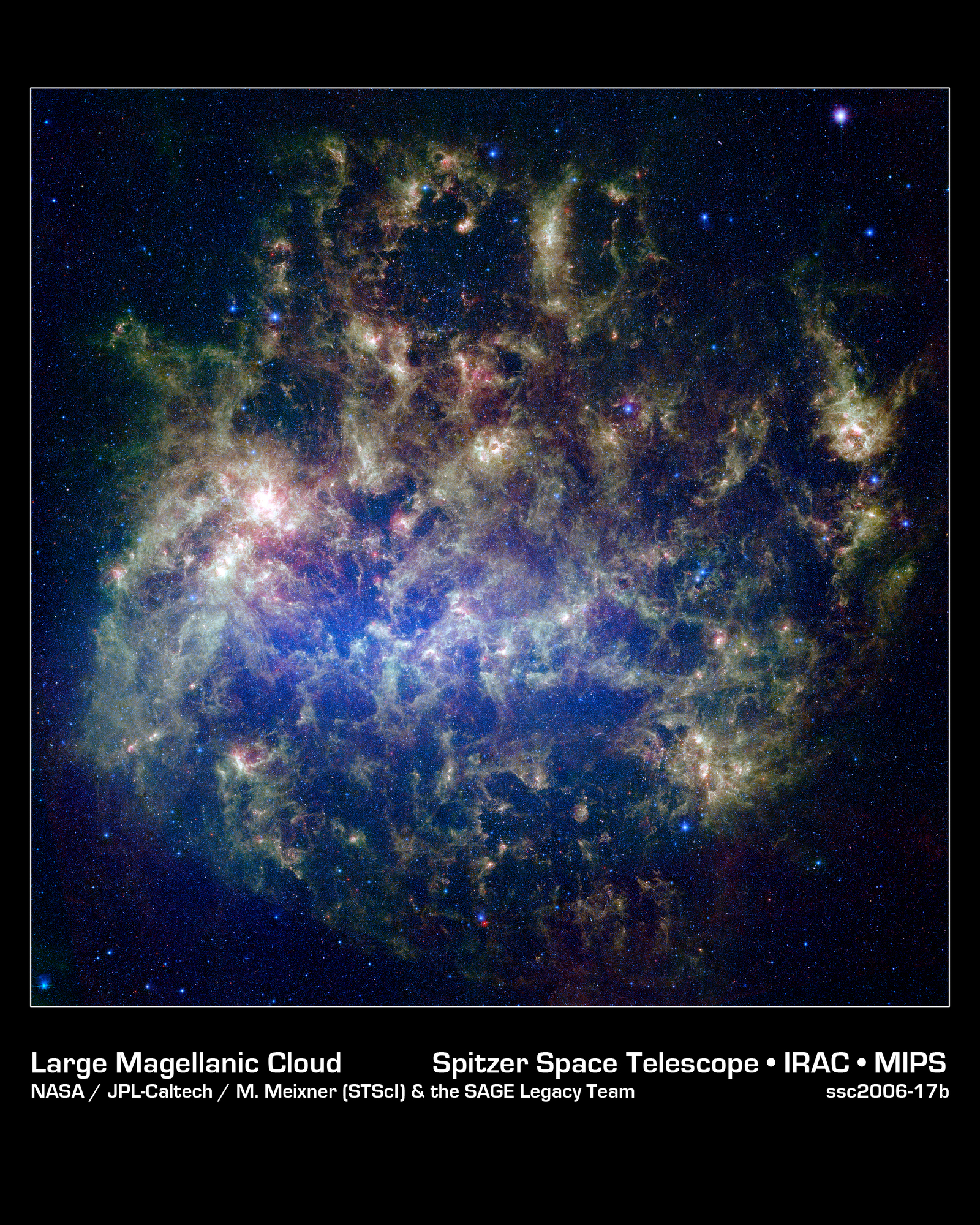 The Large Magellanic Cloud in Infrared