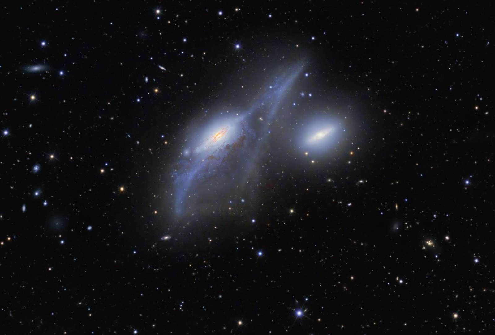Markarian's Eyes