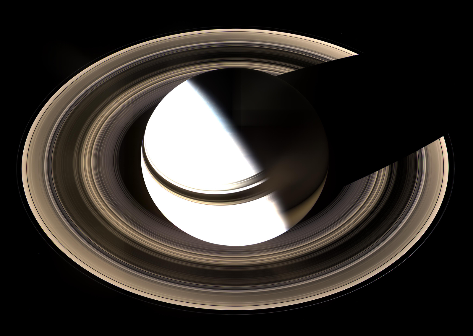 Saturn from Above