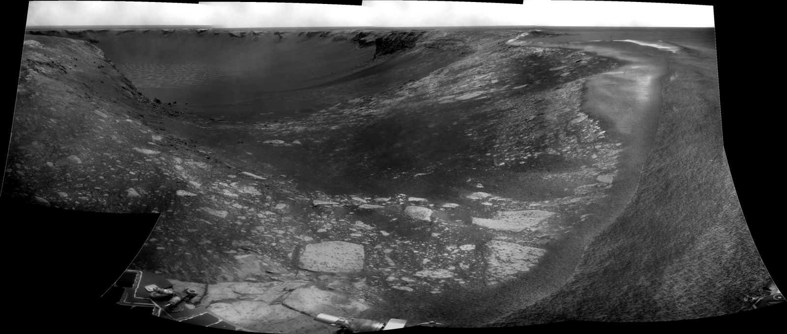 A Path Into Victoria Crater