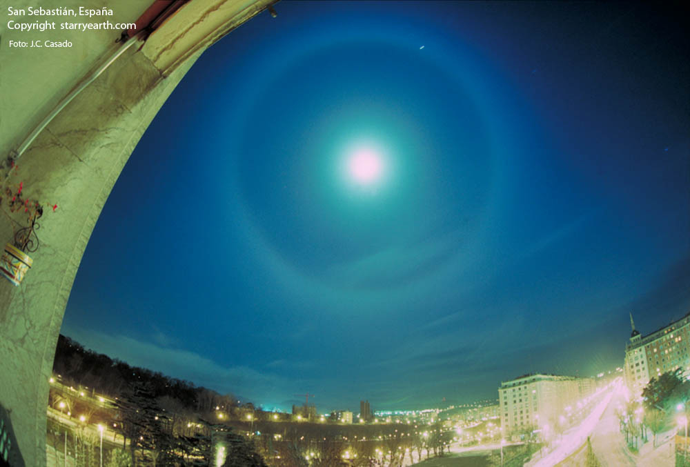 A Halo Around the Moon