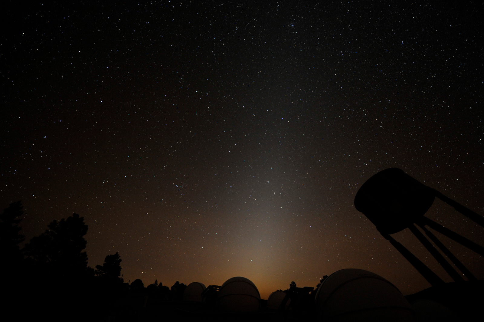 Zodiacal Light Over New Mexico