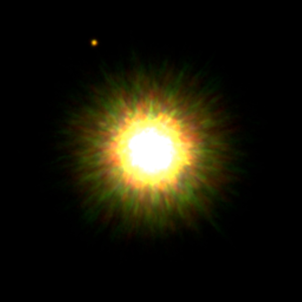 Companion of a Young, Sun-like Star