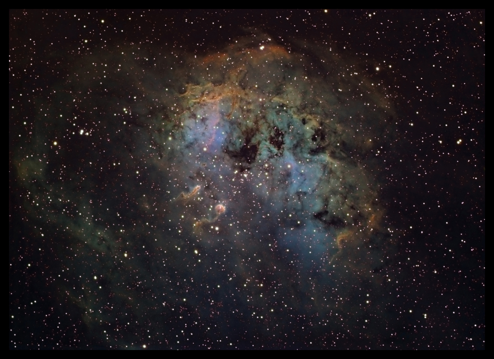 IC 410 and NGC 1893
