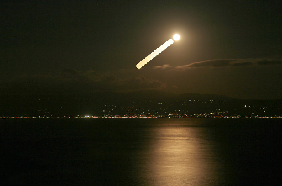 Moonrise Over Turkey