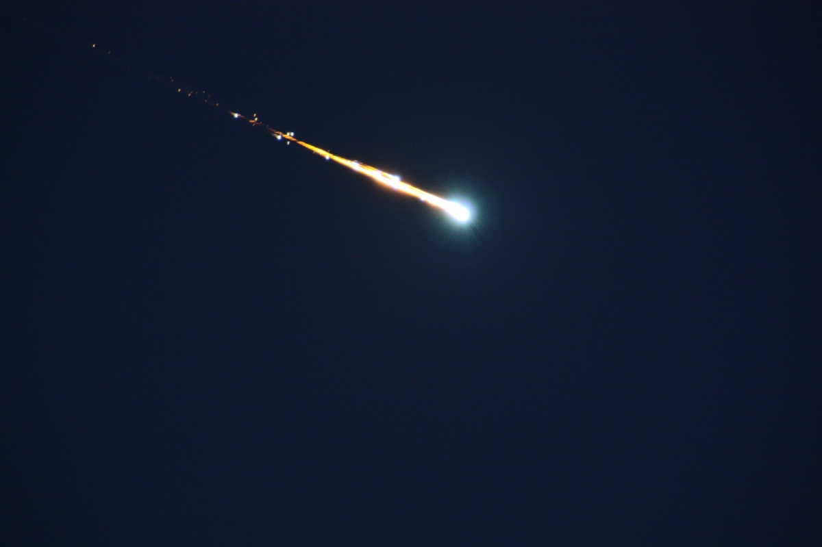 Fireball Meteor Over Groningen