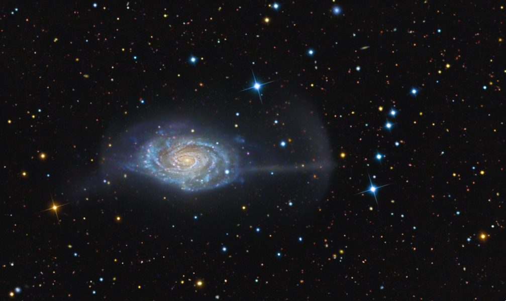 NGC 4651: The Umbrella Galaxy