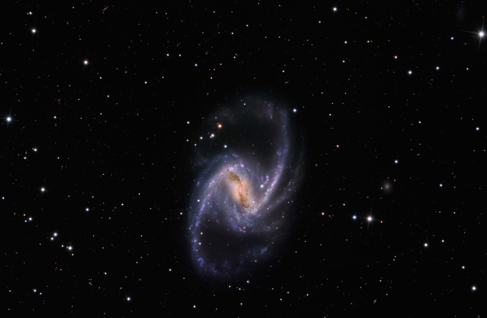 NGC 1365: Majestic Island Universe
