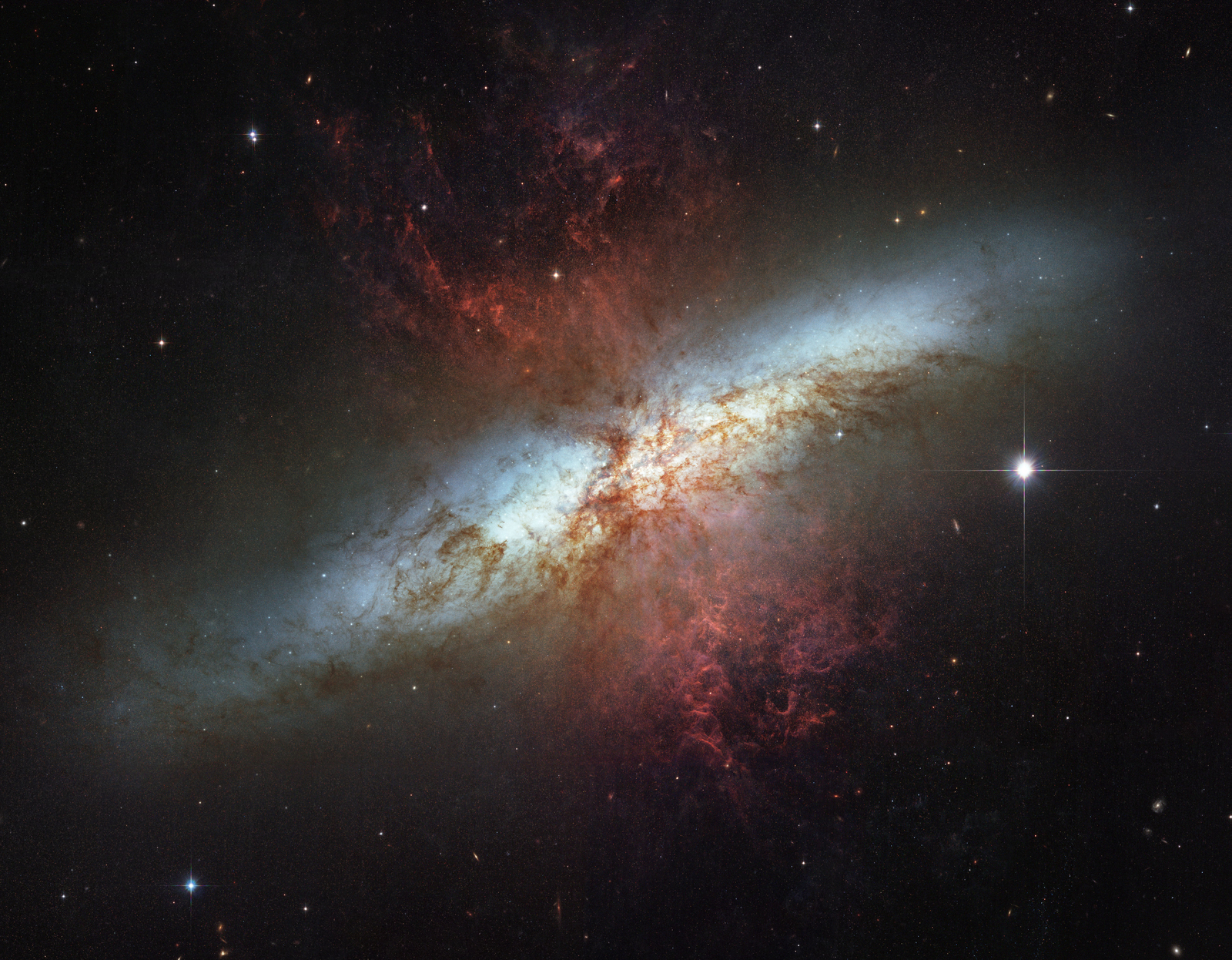 M82: Galaxy with a Supergalactic Wind