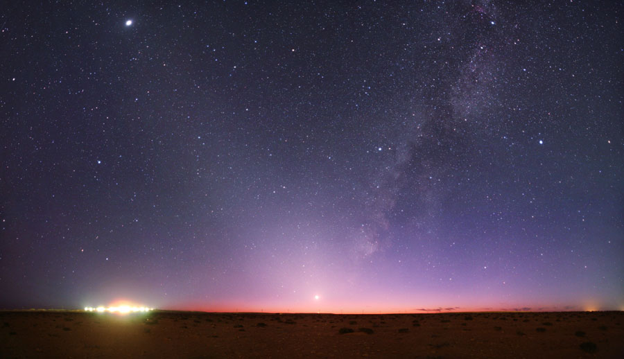 Skylights Over Libya