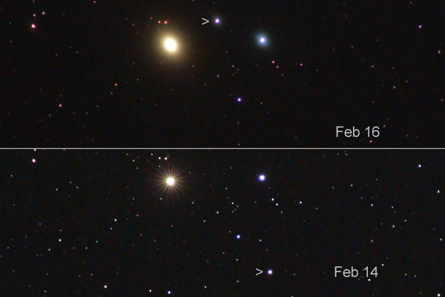 Vesta Near Opposition