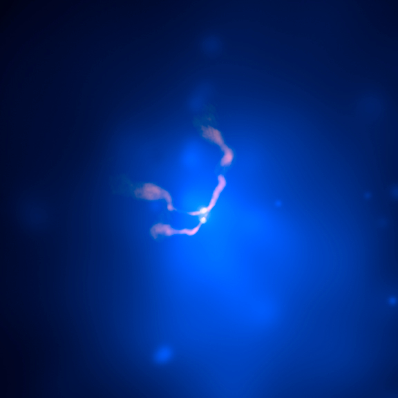 Binary Black Hole in 3C 75