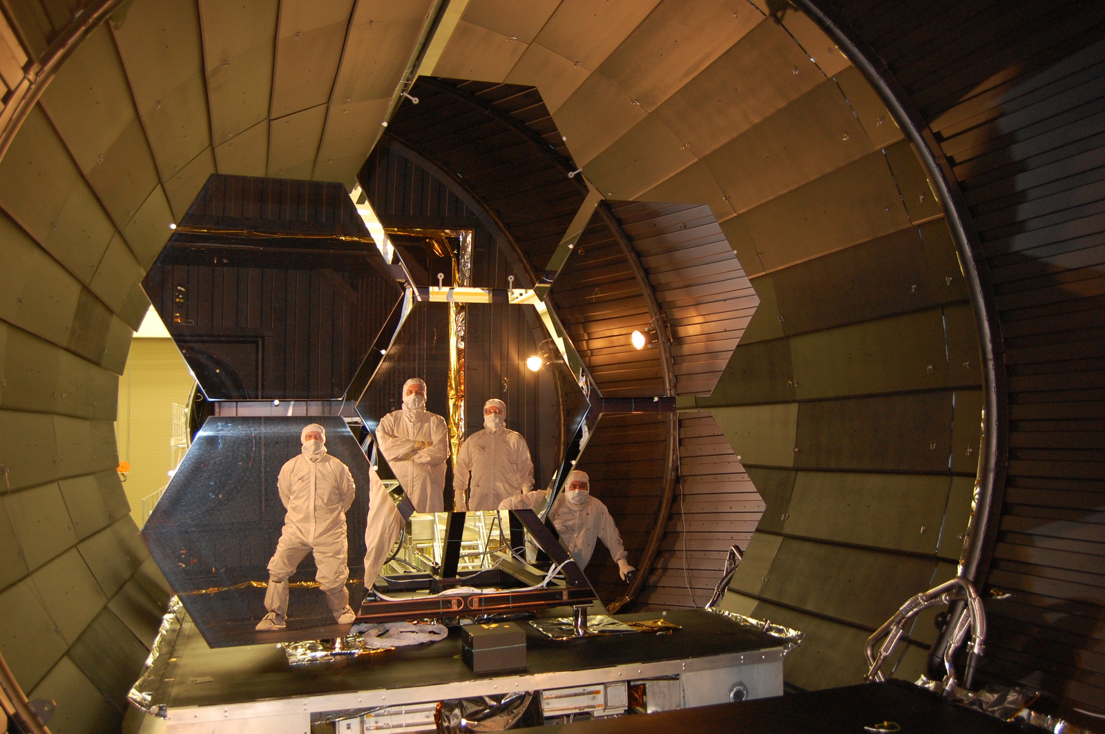 JWST: Mirrors and Masked Men