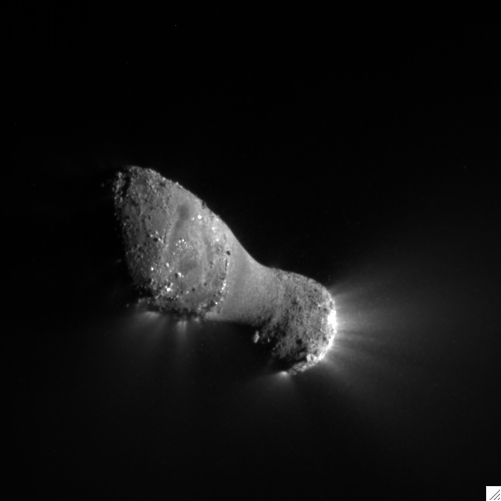 700 Kilometers Below Comet Hartley 2