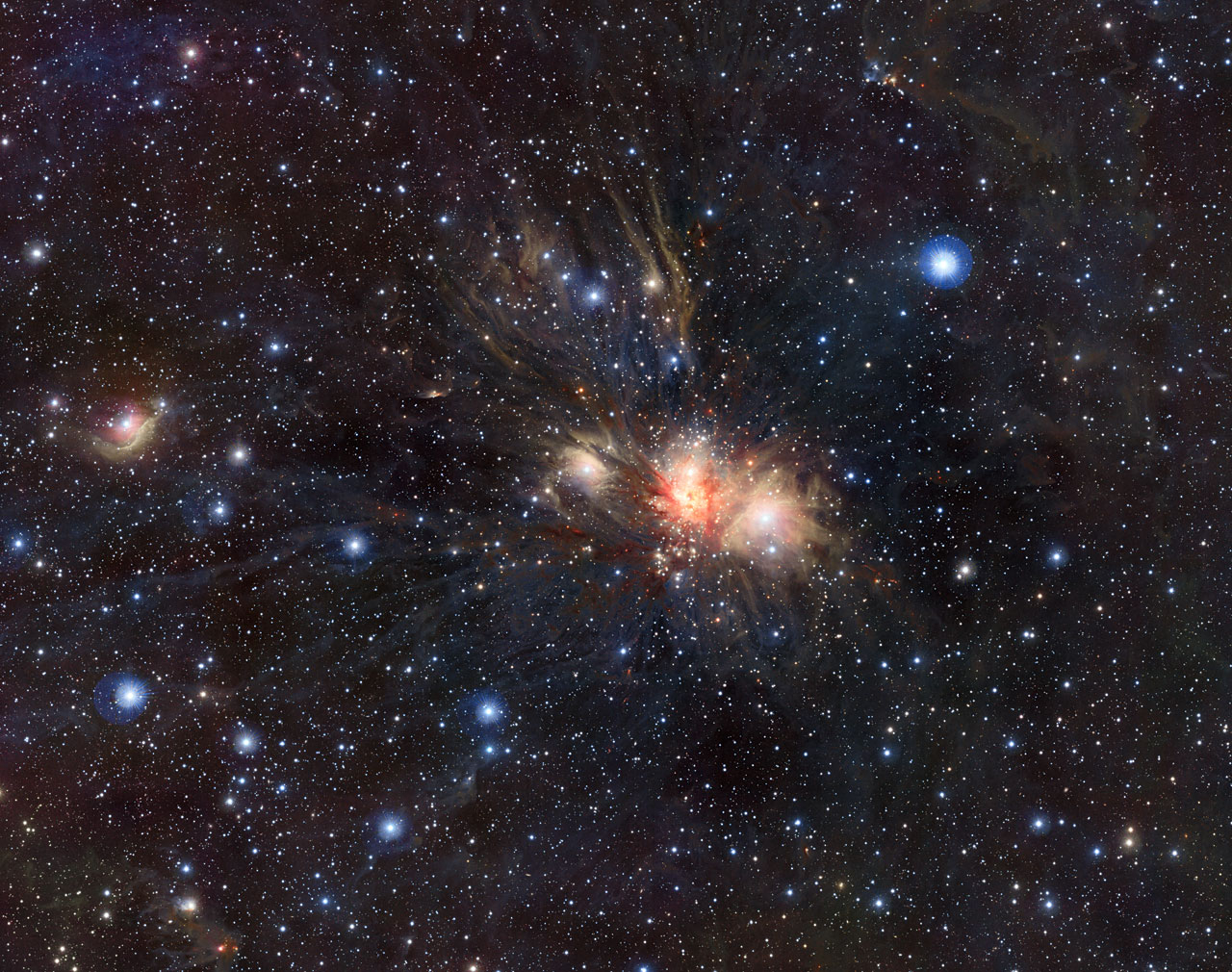 Vista with NGC 2170