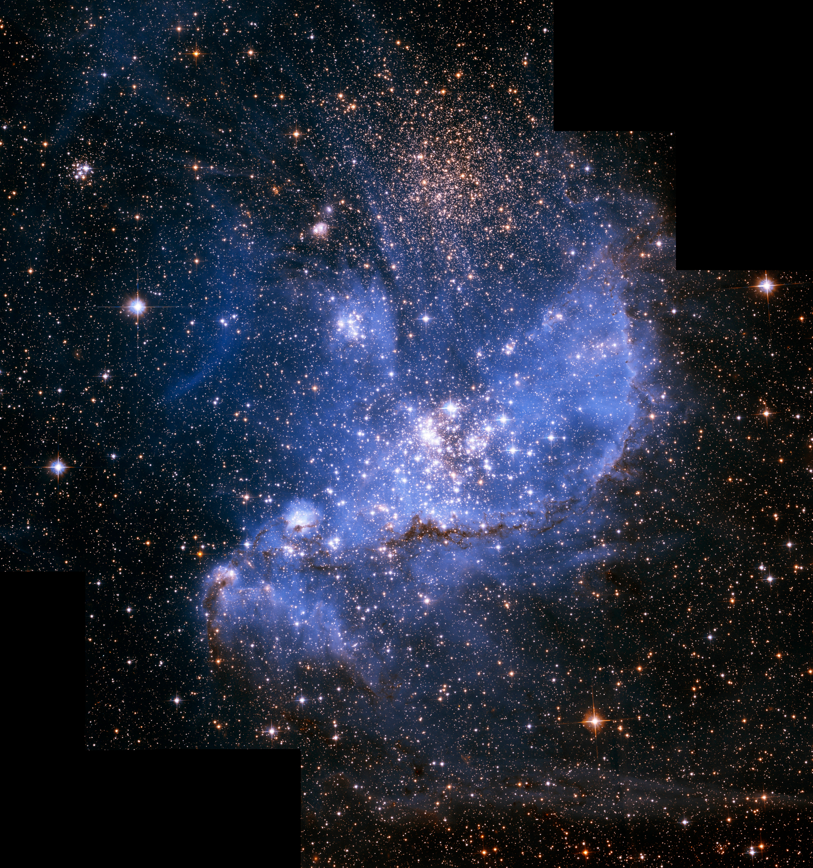 NGC 346 in the Small Magellanic Cloud