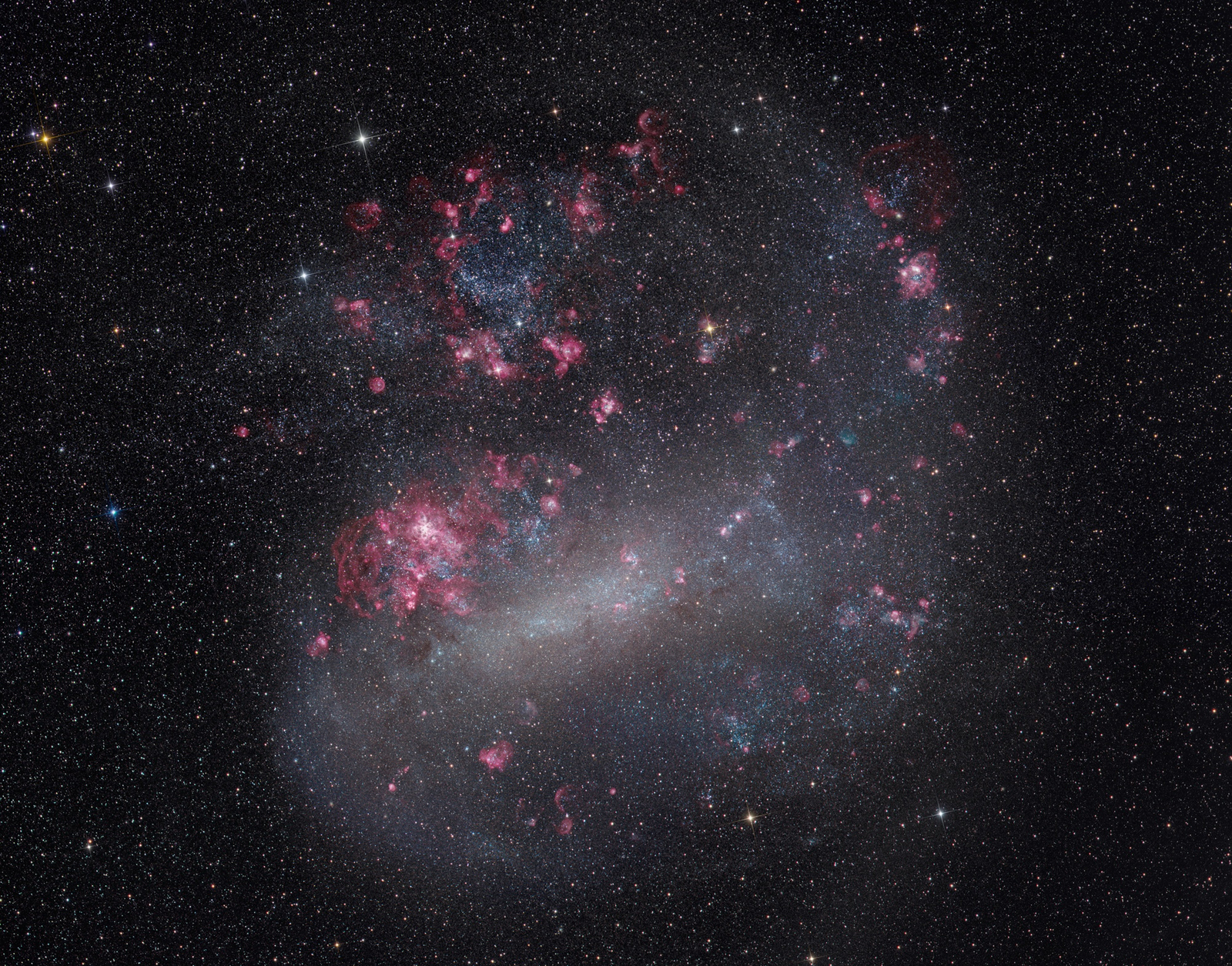 Hydrogen in the LMC