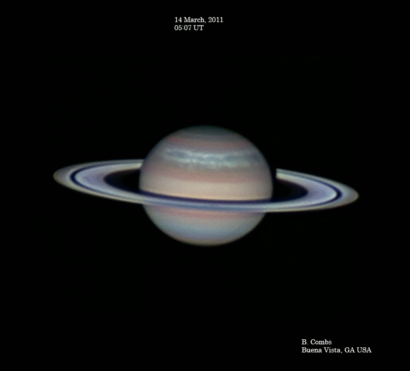 Saturn's Serpent Storm