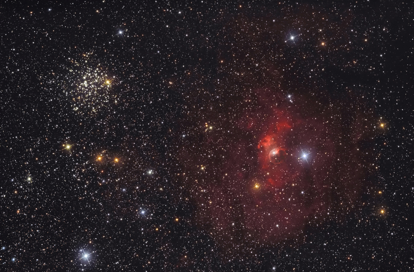 The Bubble and M52