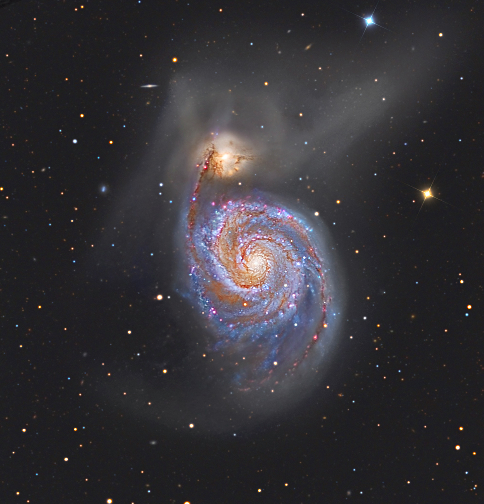 M51: The Whirlpool Galaxy