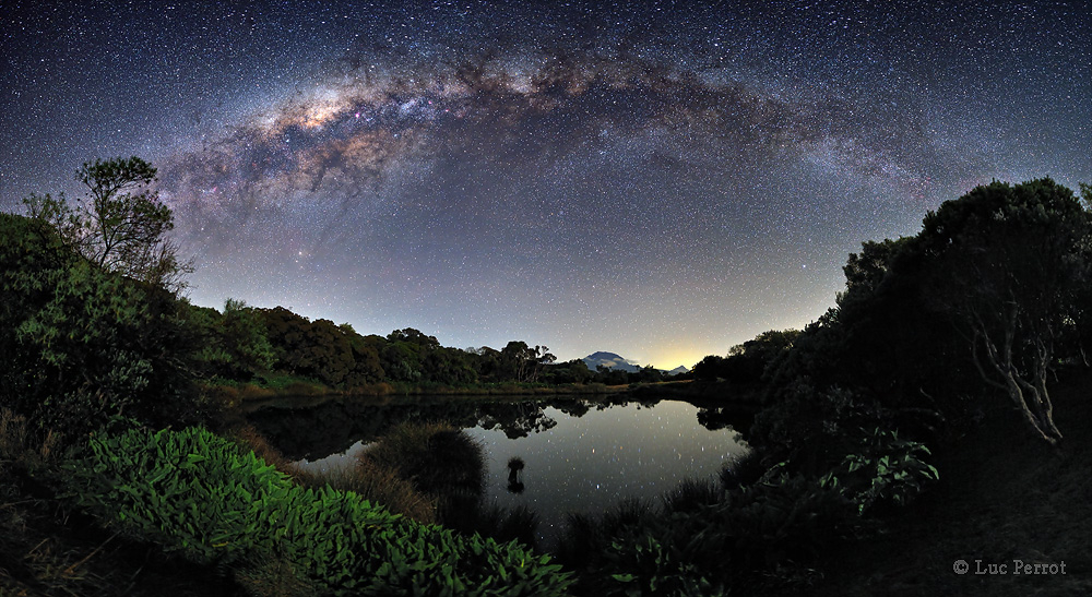 Milky Way Over Piton de l'Eau