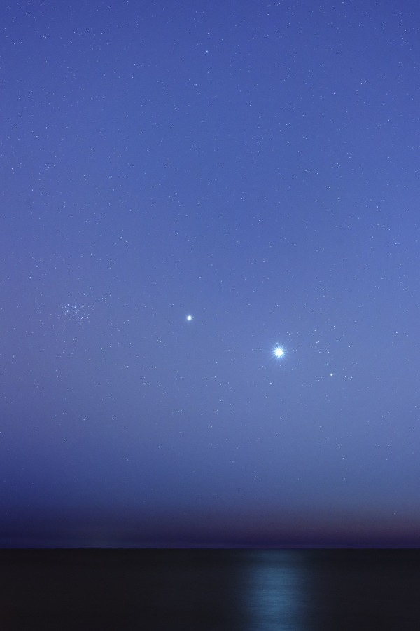 Conjunctions near Dawn