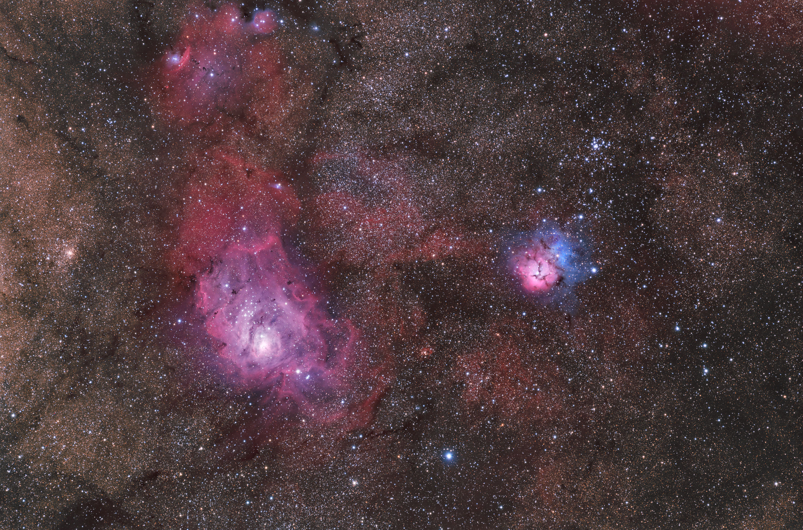 A Sagittarius Triplet