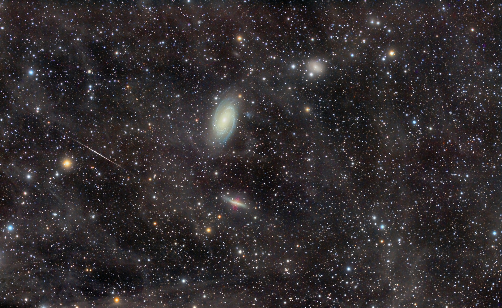 The M81 Galaxy Group Through the Integrated Flux Nebula