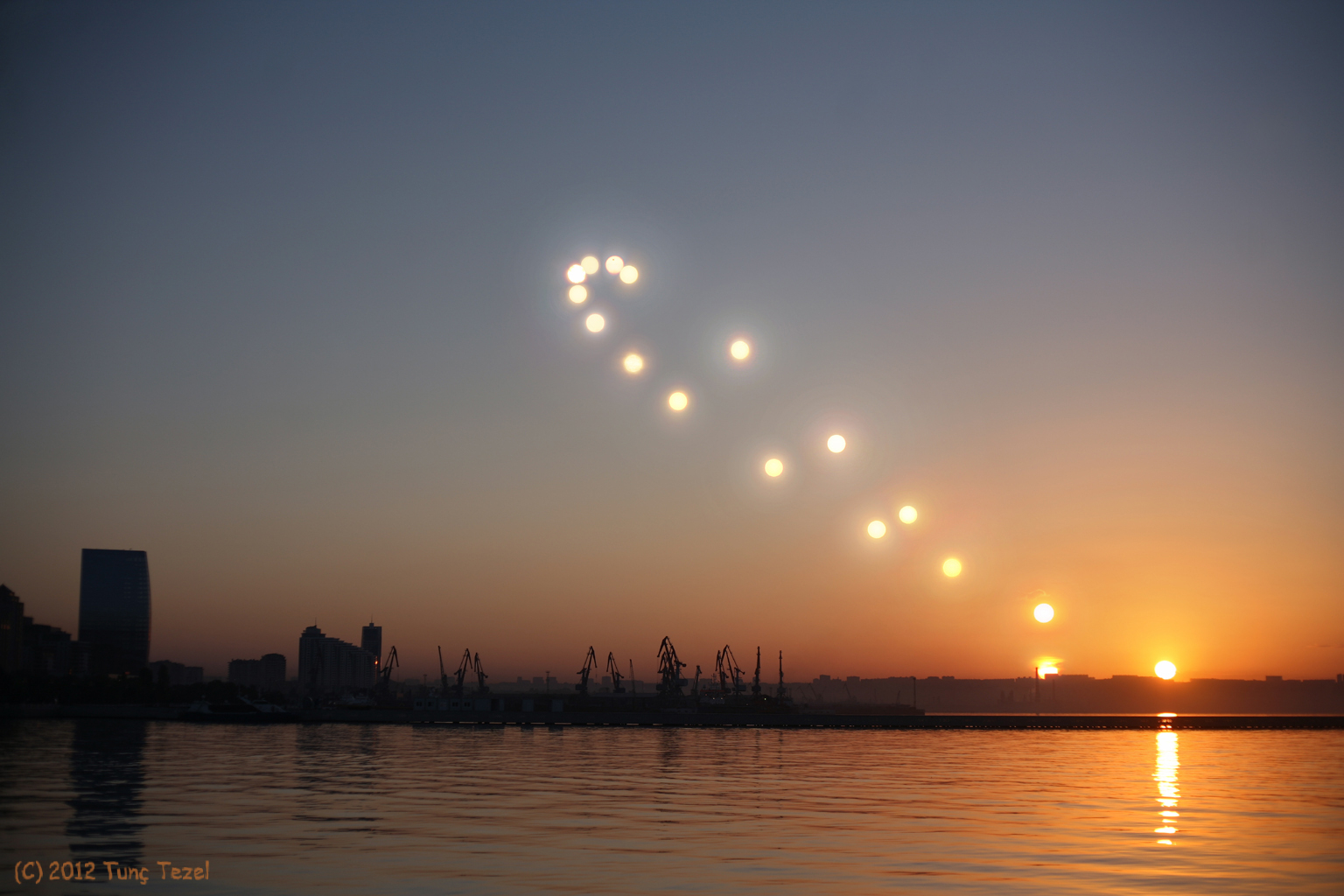 Sunrise Analemma (with a little extra)