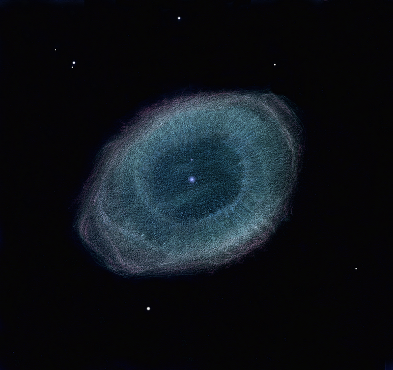 Ring Nebula Drawn