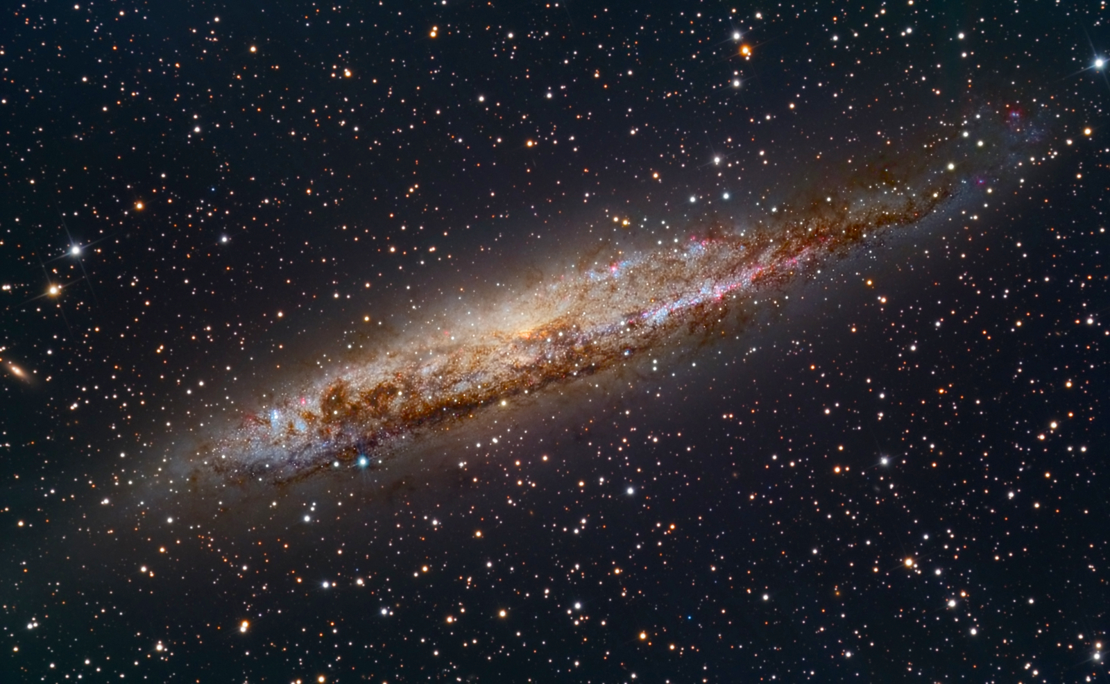 Nearby Spiral Galaxy NGC 4945