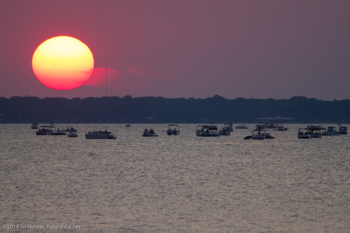 Sunspot at Sunset