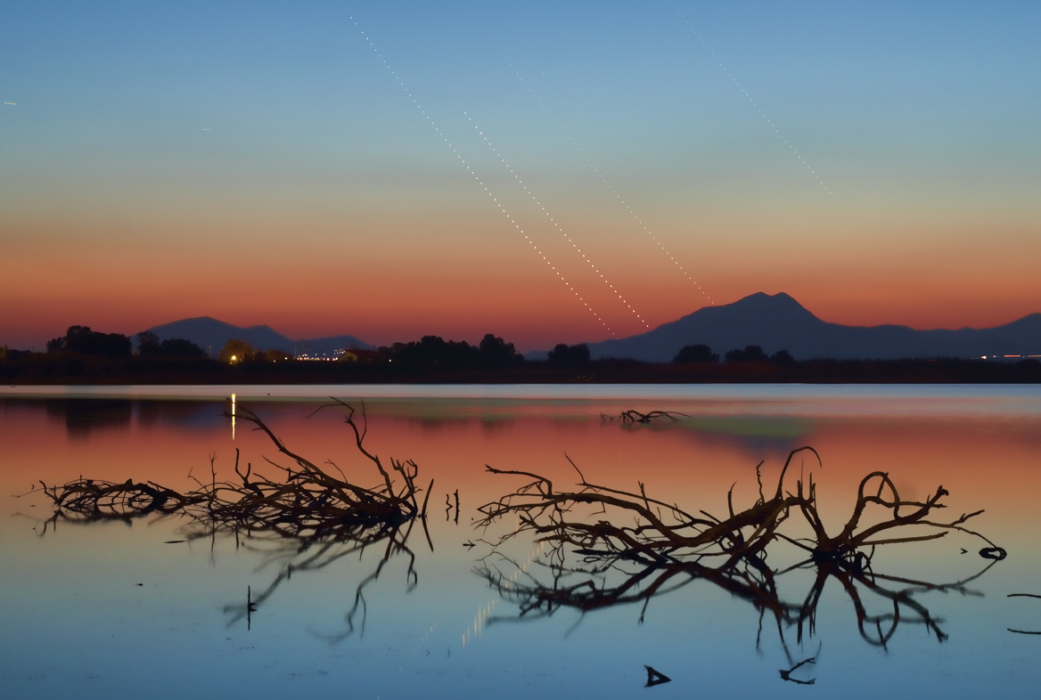 Four Planet Sunset
