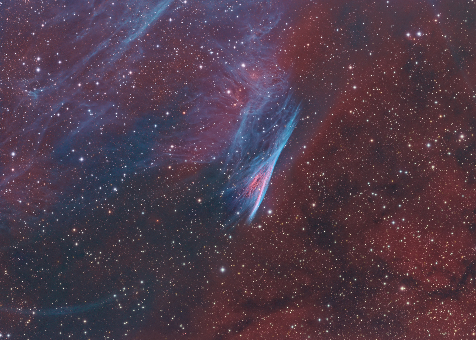 NGC 2736: The Pencil Nebula