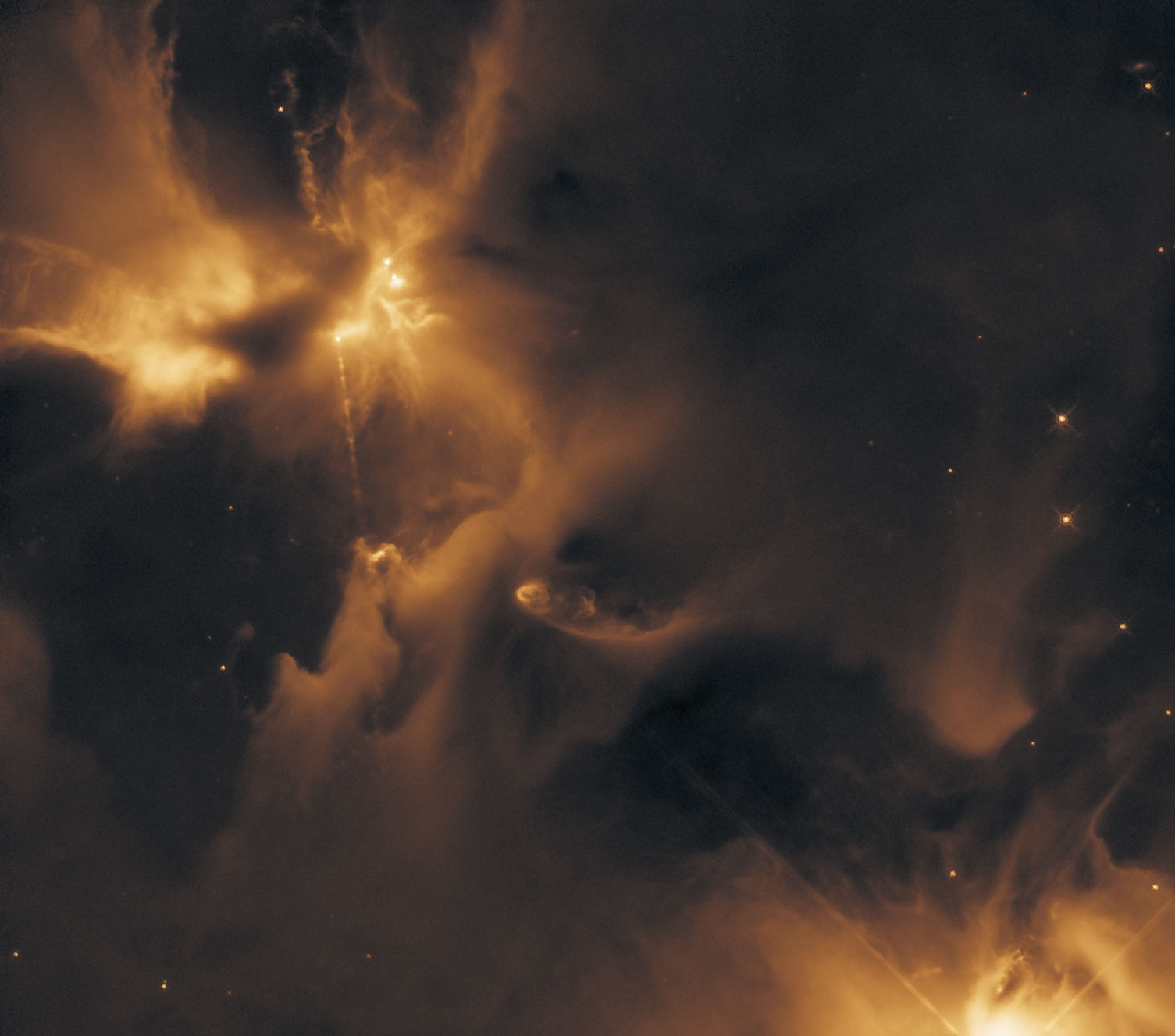 A Particle Beam Jet forms HH 24