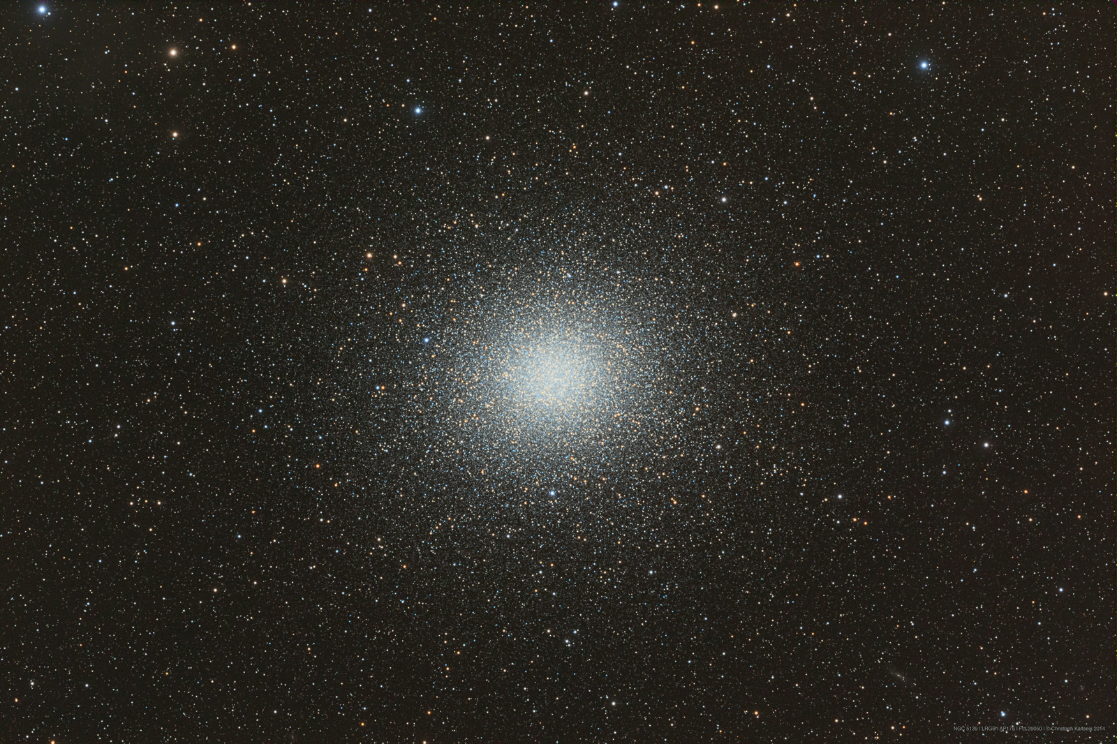 Millions of Stars in Omega Centauri