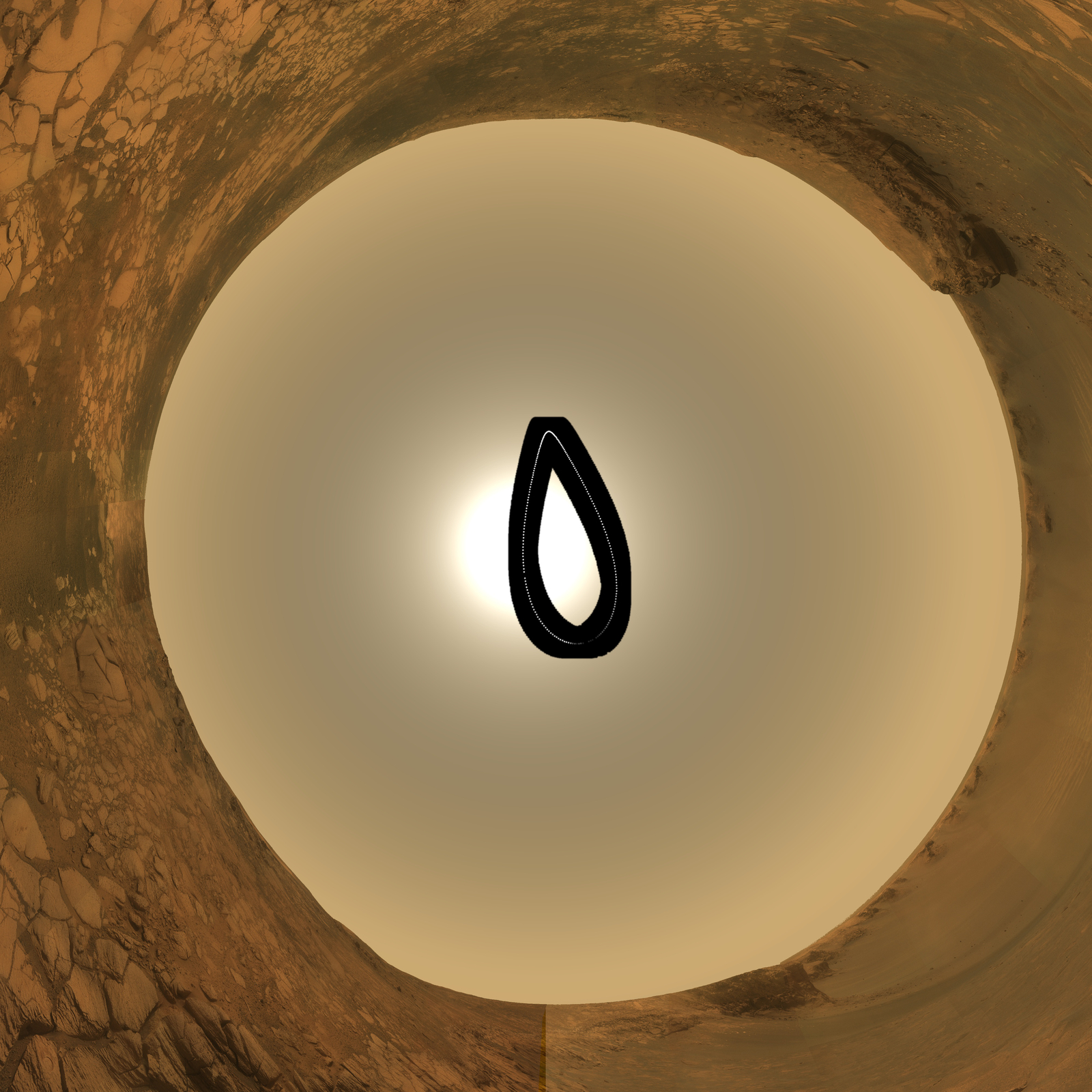 Opportunity's Mars Analemma