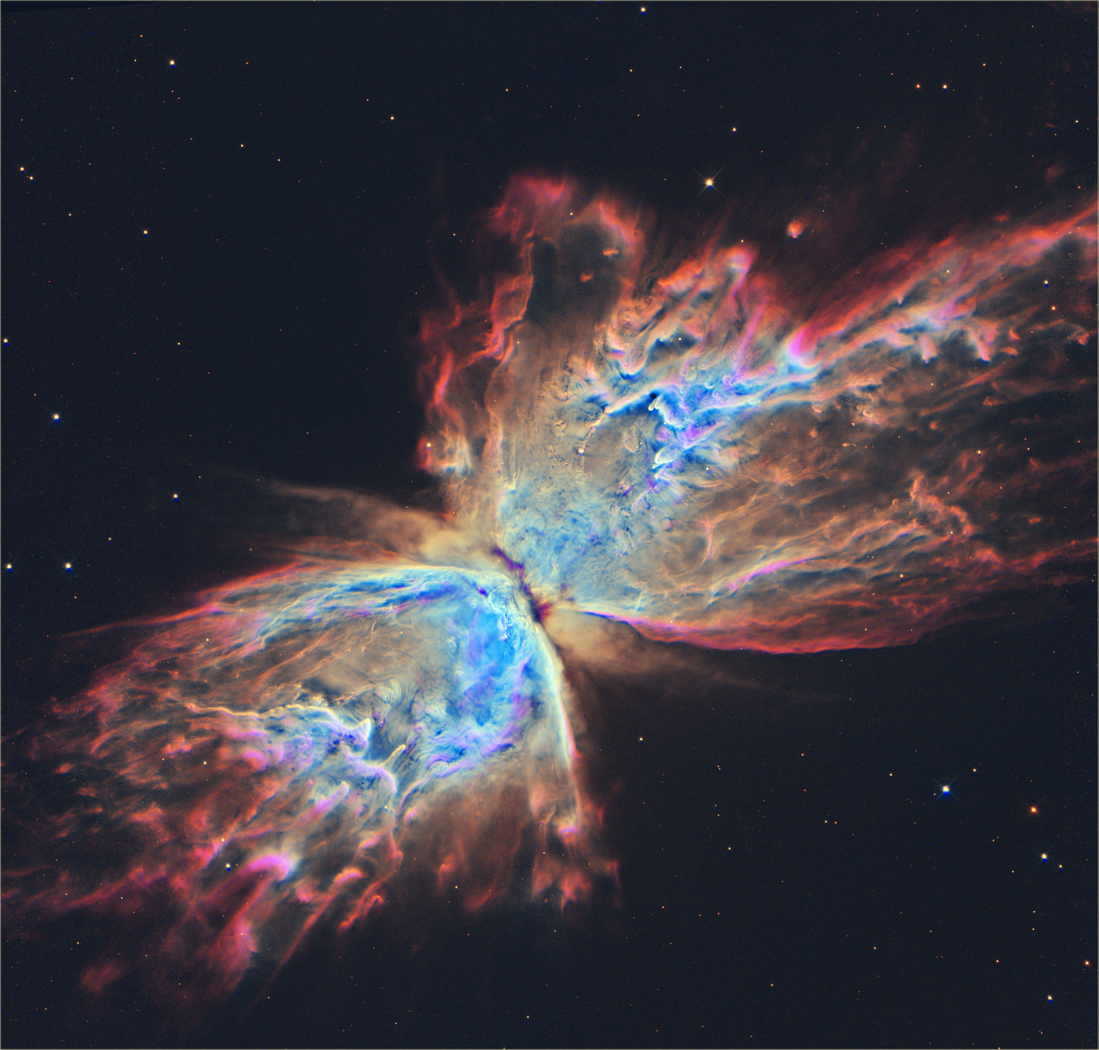 The Butterfly Nebula from Hubble