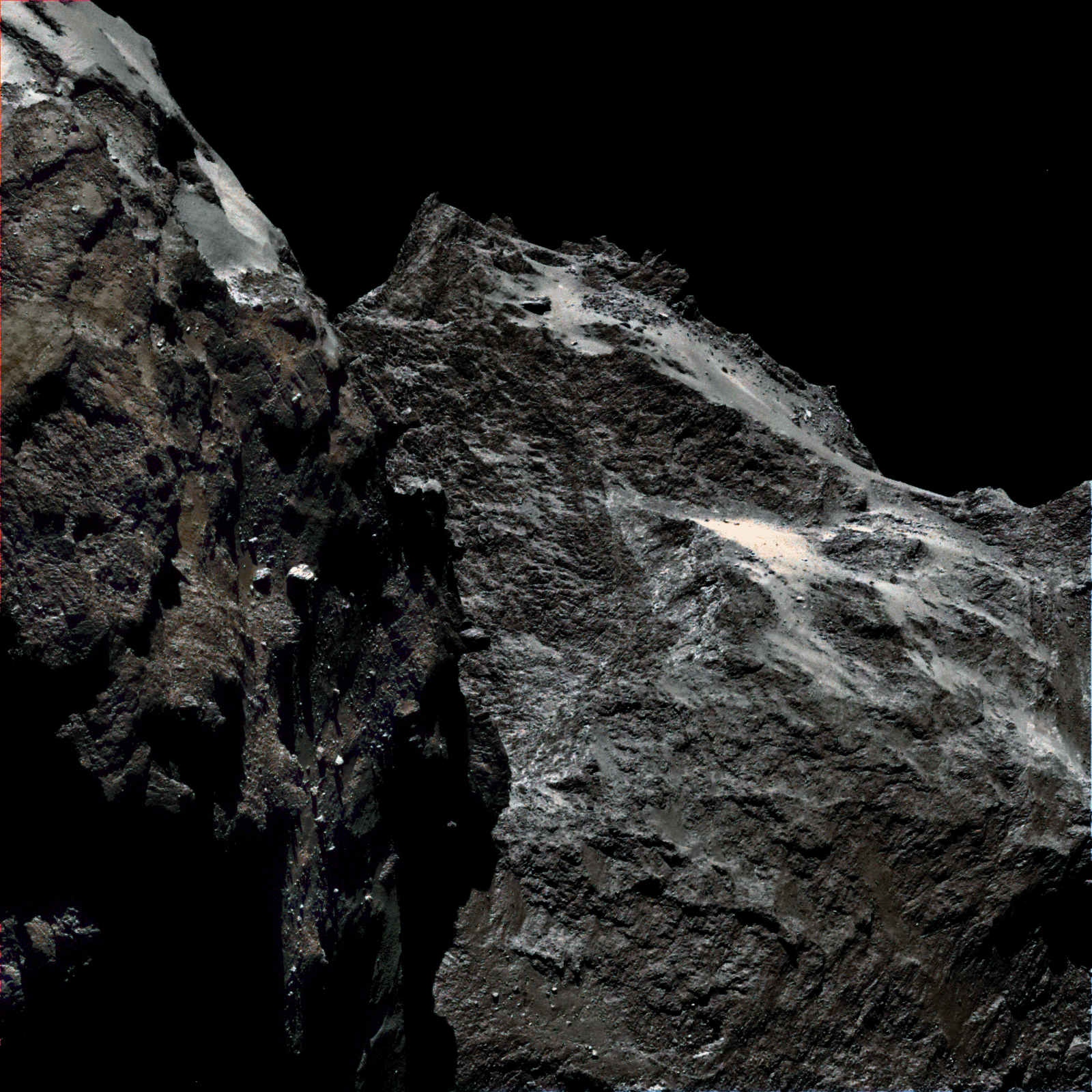 62 Kilometers above Comet Churyumov-Gerasimenko