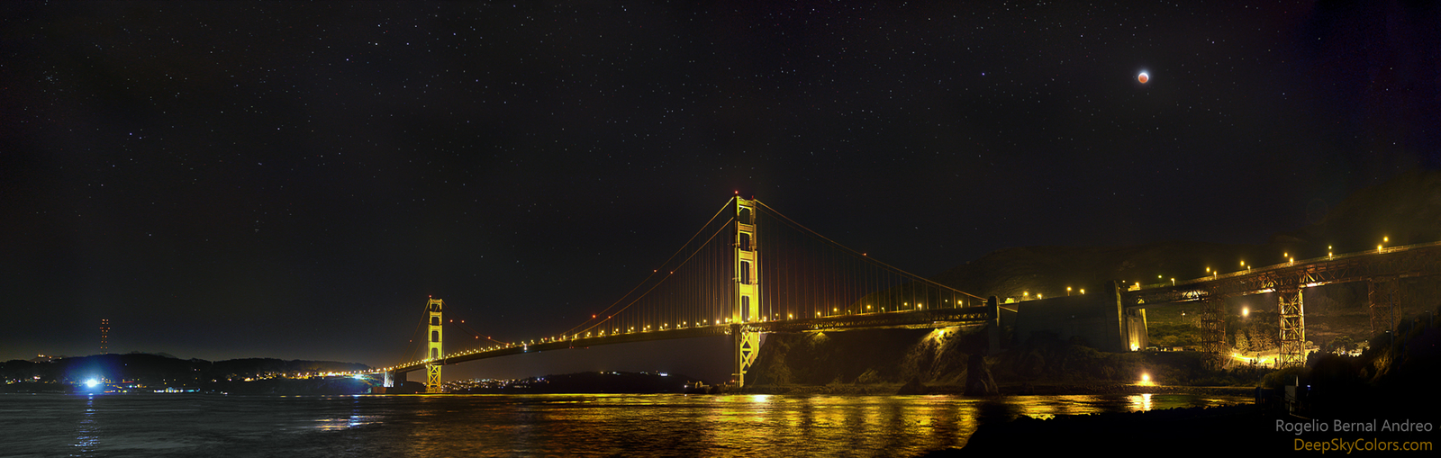 A Golden Gate Eclipse