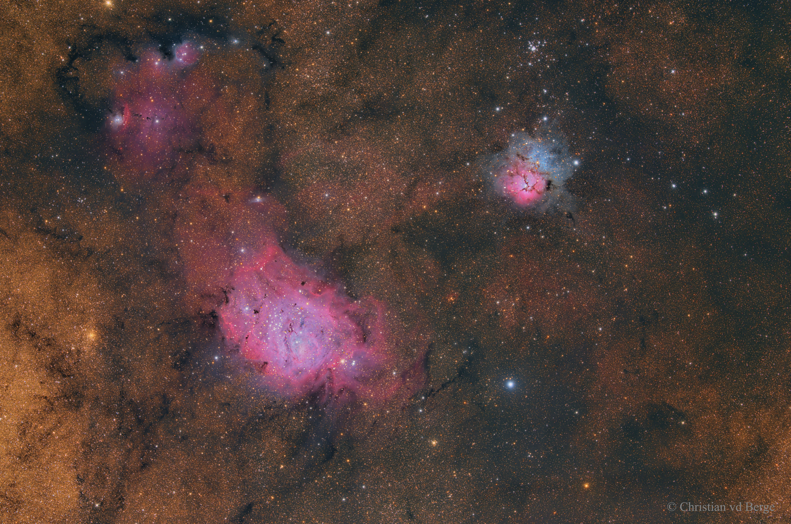 A Sagittarius Triplet