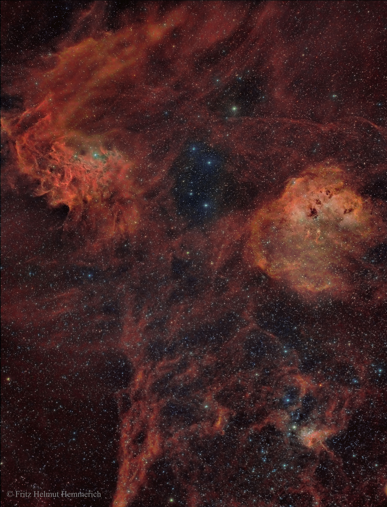 Nebulae in Auriga