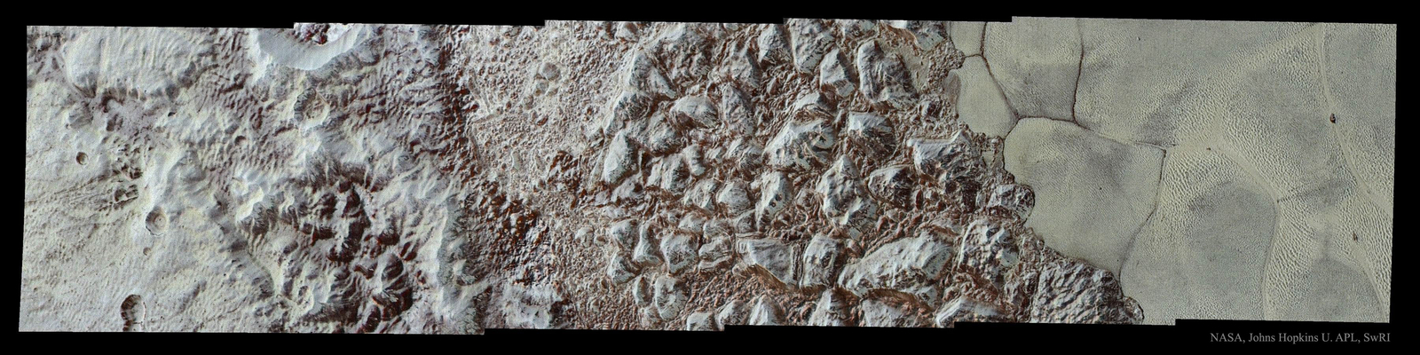 Pluto: From Mountains to Plains