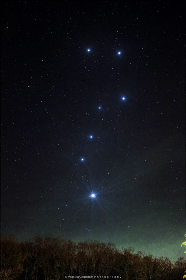 The Big Dipper Enhanced