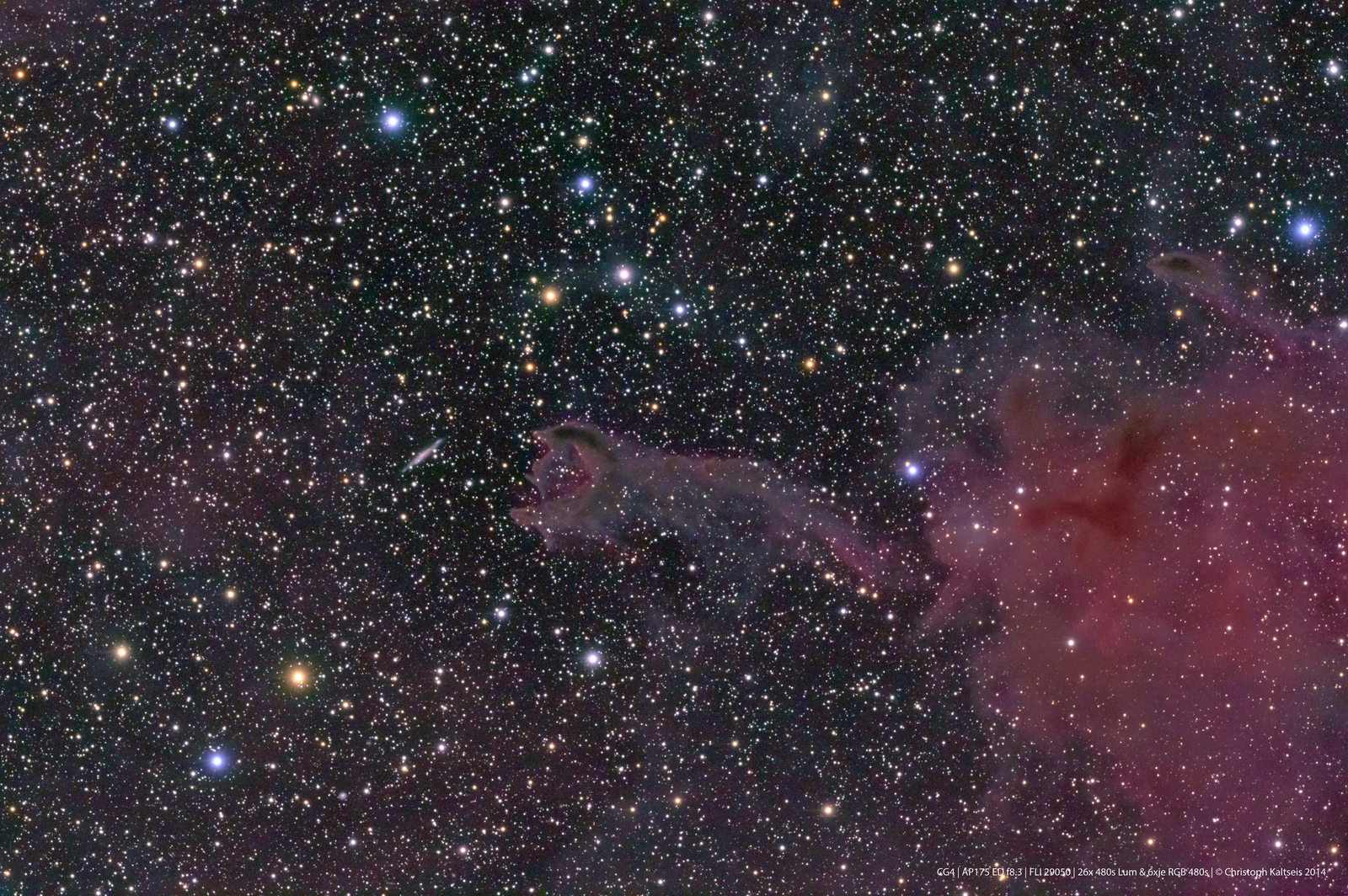 Cometary Globule CG4