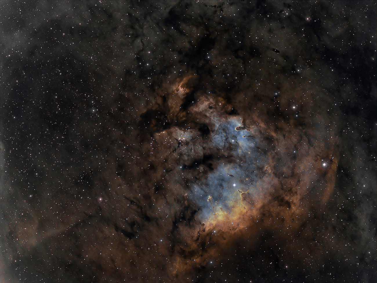 NGC 7822 in Cepheus