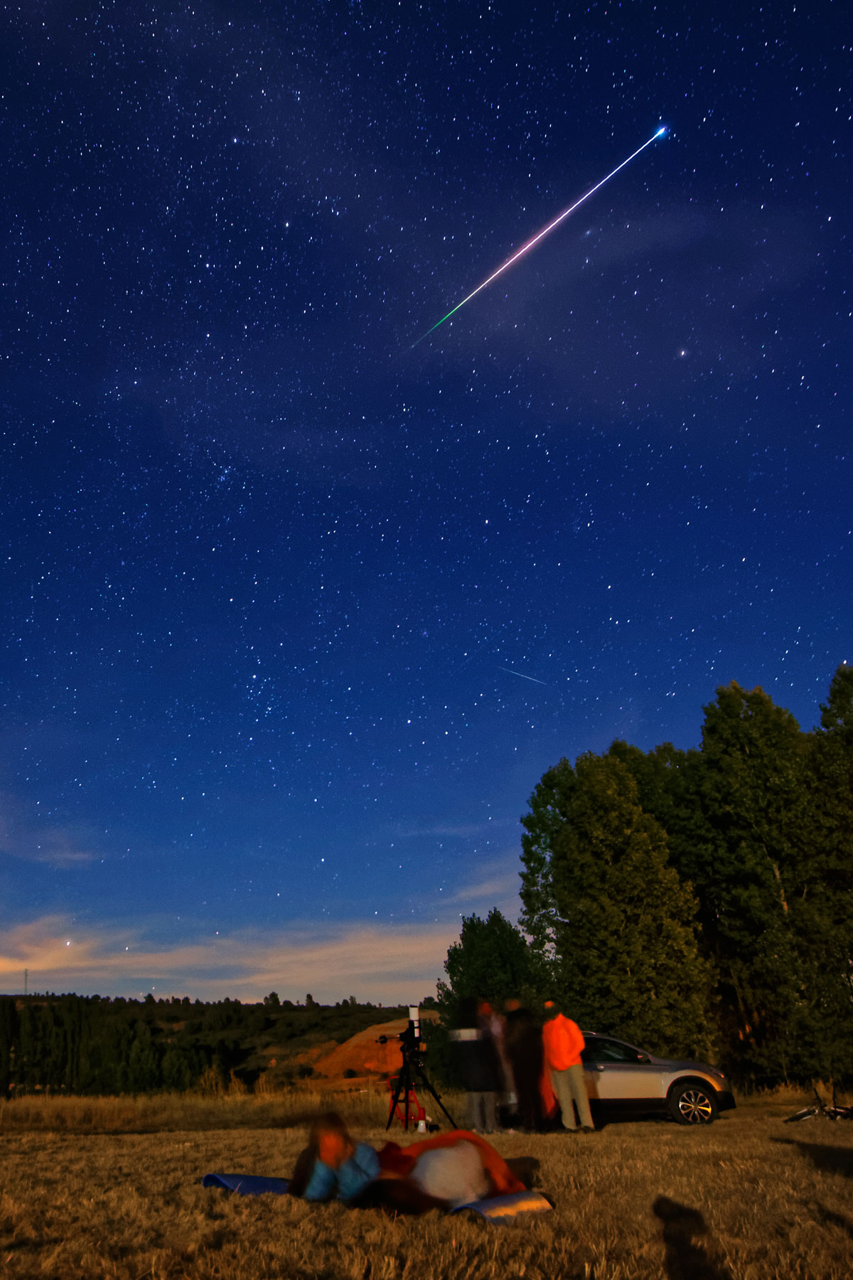 Perseid from Torralba del Burgo