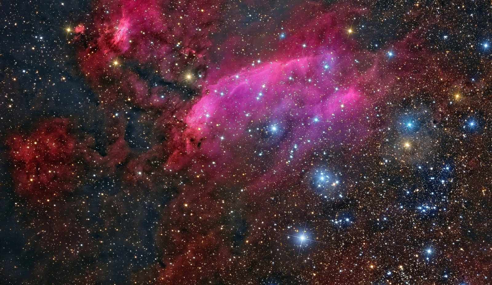 IC 4628: The Prawn Nebula